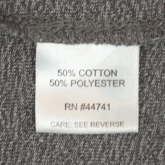 Alpine Design Women's Small Eiffel Tower Gray Scoop Neck Short Sleeve Mini Dress - Picture 8 of 9